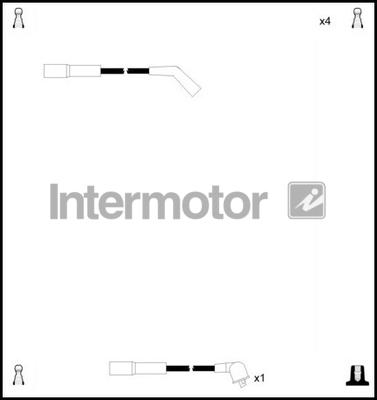 INTERMOTOR 73908 - Комплект запалителеи кабели vvparts.bg
