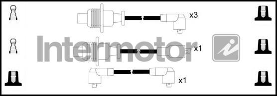 INTERMOTOR 73459 - Комплект запалителеи кабели vvparts.bg