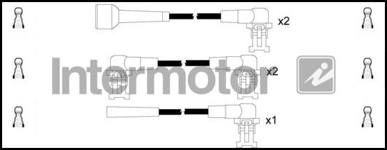 INTERMOTOR 73480 - Комплект запалителеи кабели vvparts.bg