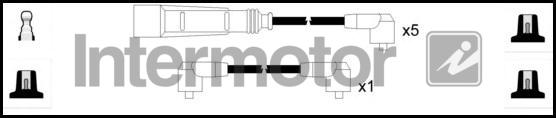 INTERMOTOR 73474 - Комплект запалителеи кабели vvparts.bg