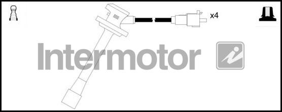 INTERMOTOR 73592 - Комплект запалителеи кабели vvparts.bg