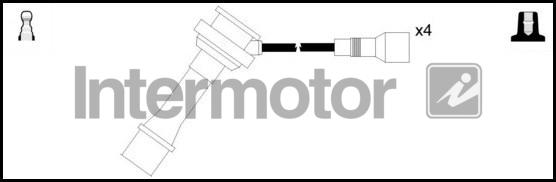 INTERMOTOR 73530 - Комплект запалителеи кабели vvparts.bg