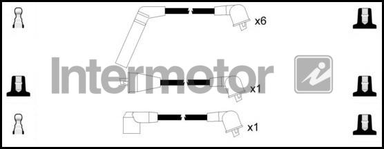 INTERMOTOR 73522 - Комплект запалителеи кабели vvparts.bg