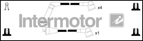 INTERMOTOR 73570 - Комплект запалителеи кабели vvparts.bg