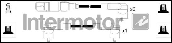 INTERMOTOR 73656 - Комплект запалителеи кабели vvparts.bg