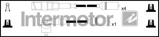 INTERMOTOR 73653 - Комплект запалителеи кабели vvparts.bg