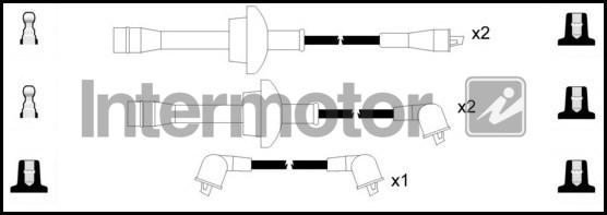 INTERMOTOR 73603 - Комплект запалителеи кабели vvparts.bg
