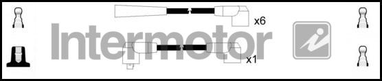 INTERMOTOR 73637 - Комплект запалителеи кабели vvparts.bg