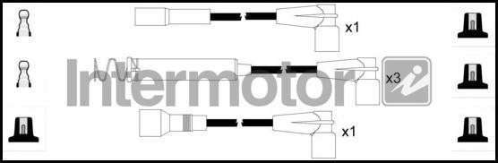 INTERMOTOR 73031 - Комплект запалителеи кабели vvparts.bg