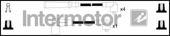 INTERMOTOR 73845 - Комплект запалителеи кабели vvparts.bg