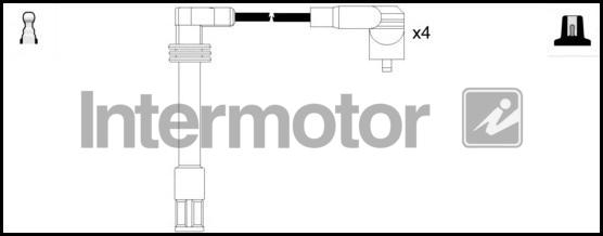 INTERMOTOR 73863 - Комплект запалителеи кабели vvparts.bg