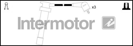 INTERMOTOR 73826 - Комплект запалителеи кабели vvparts.bg