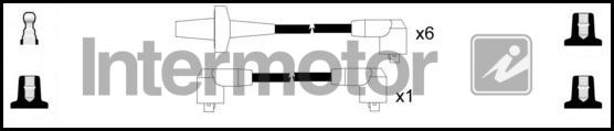 INTERMOTOR 73870 - Комплект запалителеи кабели vvparts.bg