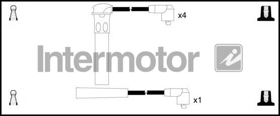 INTERMOTOR 73393 - Комплект запалителеи кабели vvparts.bg