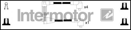 INTERMOTOR 73347 - Комплект запалителеи кабели vvparts.bg