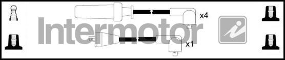 INTERMOTOR 73306 - Комплект запалителеи кабели vvparts.bg