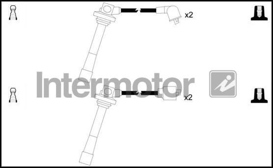 INTERMOTOR 73376 - Комплект запалителеи кабели vvparts.bg