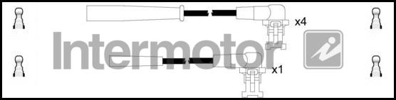 INTERMOTOR 73236 - Комплект запалителеи кабели vvparts.bg