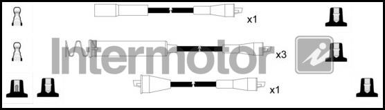 INTERMOTOR 73790 - Комплект запалителеи кабели vvparts.bg