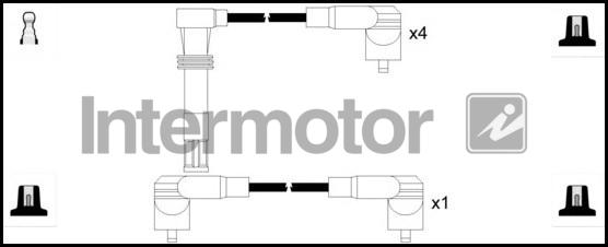 INTERMOTOR 73742 - Комплект запалителеи кабели vvparts.bg