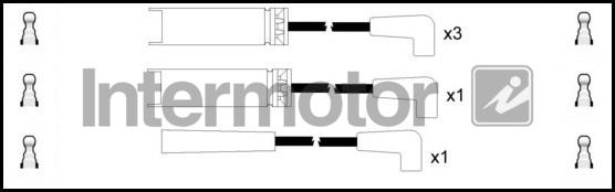 INTERMOTOR 73756 - Комплект запалителеи кабели vvparts.bg