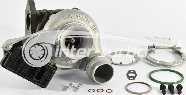 INTER-TURBO IT-49335-00600 - Турбина, принудително пълнене с въздух vvparts.bg