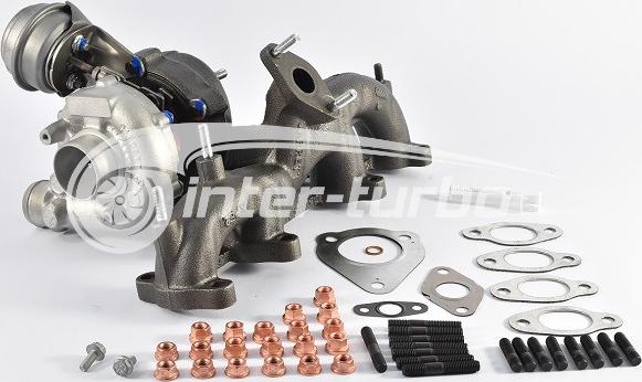 INTER-TURBO IT-713673 - Турбина, принудително пълнене с въздух vvparts.bg