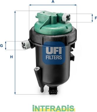 INTFRADIS 101068 - Корпус, горивен филтър vvparts.bg