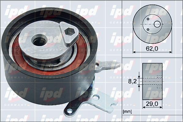 IPD 15-4082 - Обтяжна ролка, ангренаж vvparts.bg