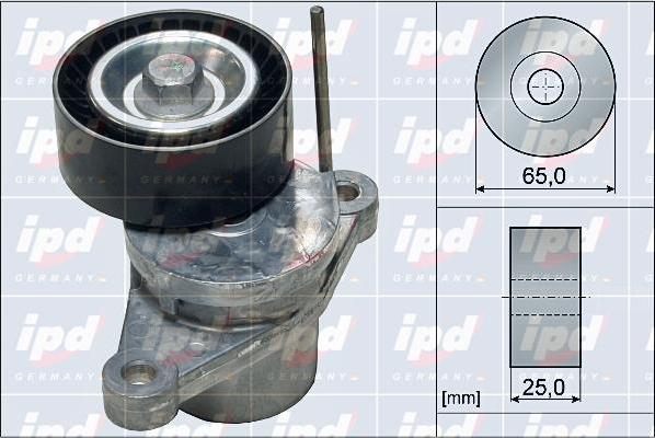 IPD 15-4070 - Ремъчен обтегач, пистов ремък vvparts.bg