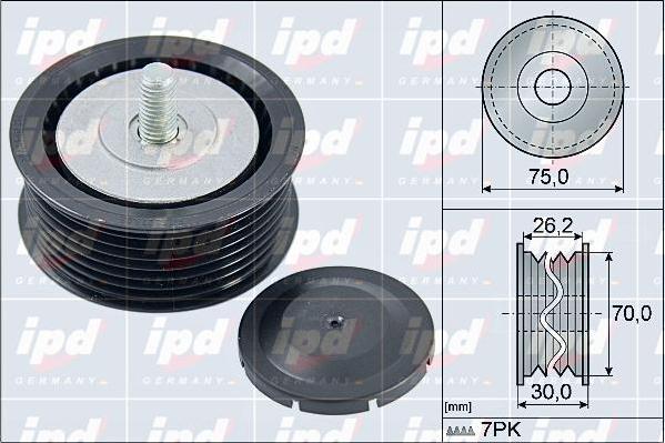 IPD 15-4139 - Паразитна / водеща ролка, пистов ремък vvparts.bg