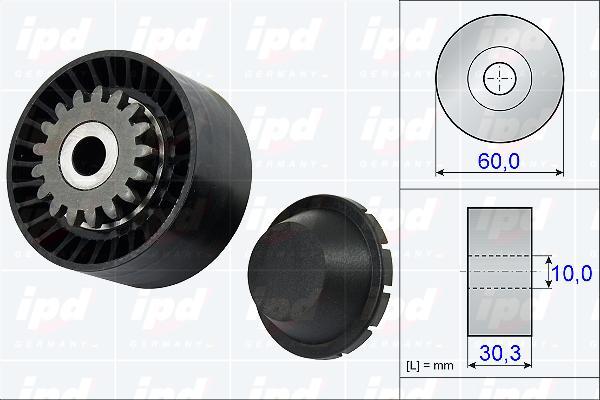 IPD 15-3460 - Паразитна / водеща ролка, пистов ремък vvparts.bg