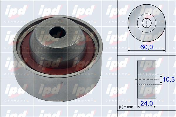 IPD 15-3886 - Паразитна / водеща ролка, зъбен ремък vvparts.bg