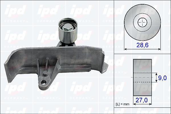 IPD 15-3826 - Паразитна / водеща ролка, зъбен ремък vvparts.bg