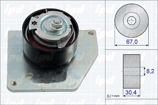 IPD 15-3792 - Обтяжна ролка, ангренаж vvparts.bg