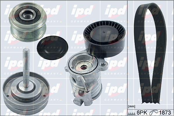 IPD 20-1900 - Комплект пистов ремък vvparts.bg