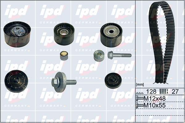 IPD 20-1914 - Комплект ангренажен ремък vvparts.bg