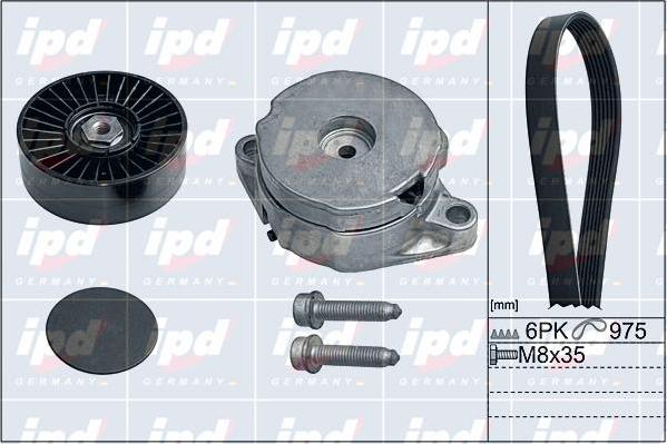 IPD 20-1890 - Комплект пистов ремък vvparts.bg