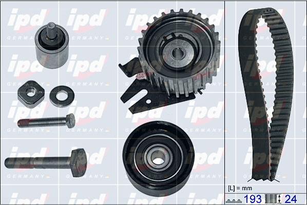 IPD 20-1820 - Комплект ангренажен ремък vvparts.bg