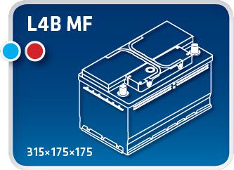 IPSA TM82P - Стартов акумулатор vvparts.bg