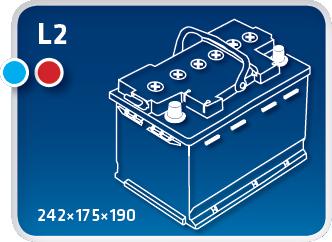 IPSA TME55 - Стартов акумулатор vvparts.bg