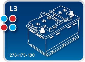 IPSA TME65 - Стартов акумулатор vvparts.bg