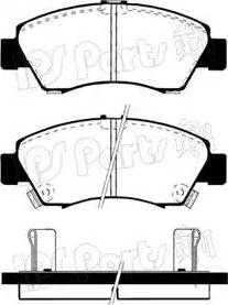 IPS Parts IBD-1425 - Комплект спирачно феродо, дискови спирачки vvparts.bg