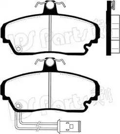 IPS Parts IBD-1428 - Комплект спирачно феродо, дискови спирачки vvparts.bg