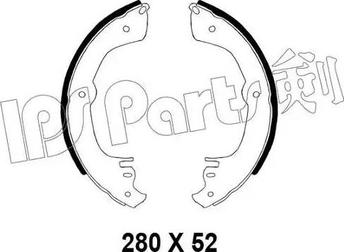 IPS Parts IBL-4003 - Спирачна челюст vvparts.bg