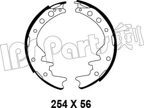 IPS Parts IBL-4233 - Спирачна челюст vvparts.bg