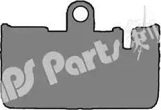 IPS Parts IBR-1201 - Комплект спирачно феродо, дискови спирачки vvparts.bg