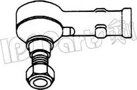 IPS Parts ITR-10D60 - Накрайник на напречна кормилна щанга vvparts.bg