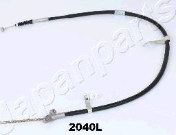 Japanparts BC-2040L - Жило, ръчна спирачка vvparts.bg