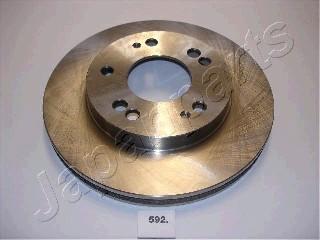 Japanparts DI-592 - Спирачен диск vvparts.bg